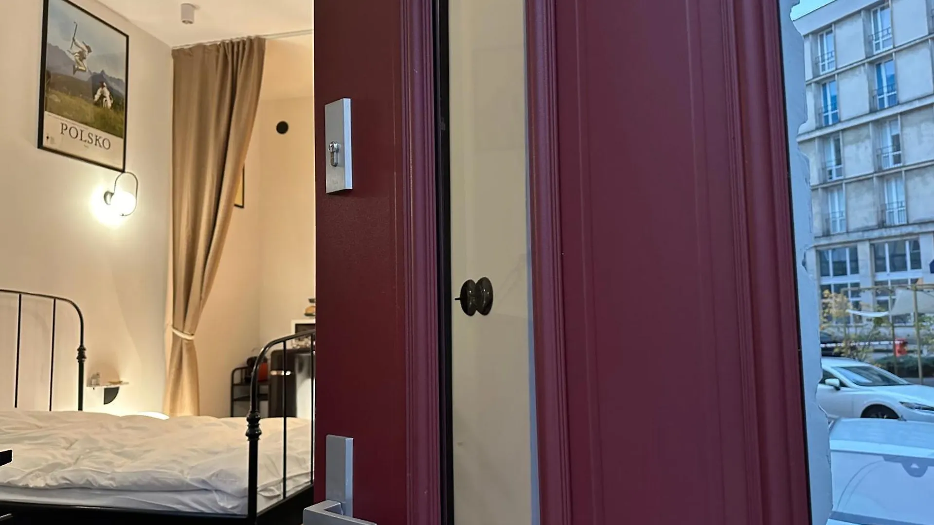 Central Poster Studio Apartment Warsaw